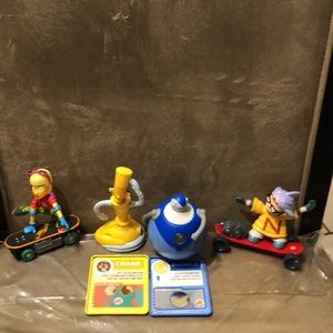 (3) Burger King Toys, Crank & Bigweld, & Rugrats